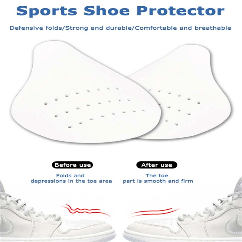 10 Pairs Anti Shoe Crease Protector for Men Sports Shoes Toe Caps Anti-wrinkle Trees Stretchers Sneakers Accesories Dropshipping