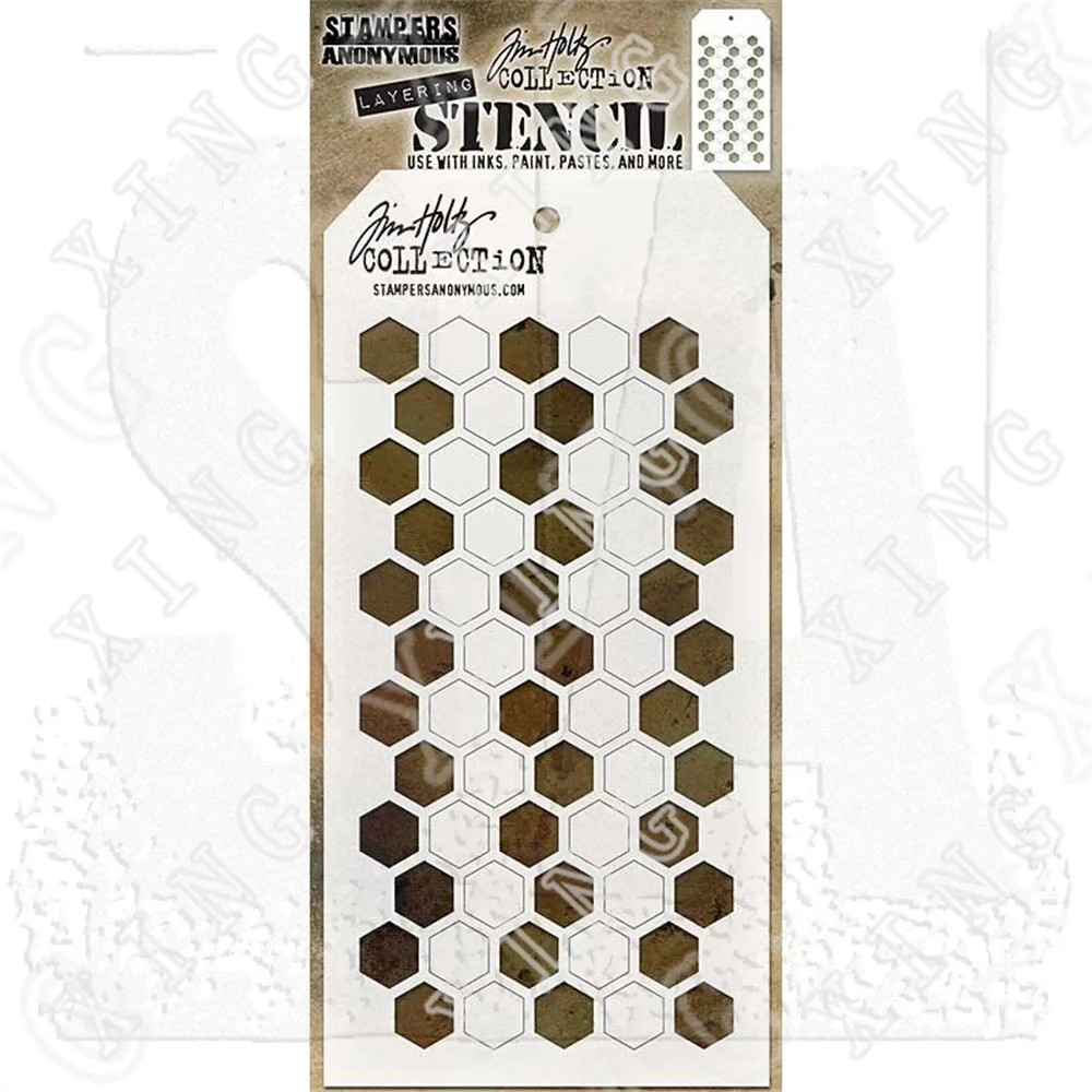 

Hot Sale New Shifter Hex Layering Stencils Painting Diy Scrapbook Coloring Embossing Paper Card Album Craft Decorative Template