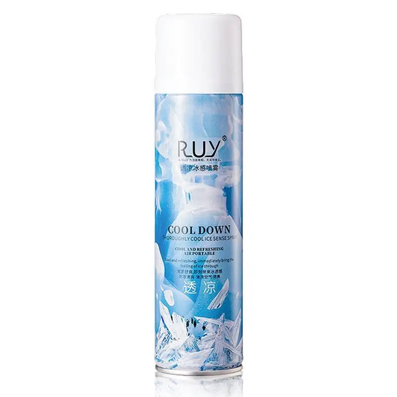 

Plant Powered Cryotherapy Spray Cool Sport Refreshing Clear Spray 260ml Cooling Mist For Hot Flash Relief Menopause Relief Night