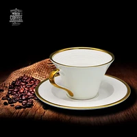 tangshan bone china wangexuan hans pattern british royal afternoon tea high grade gold wrapped black tea cup coffee cup set