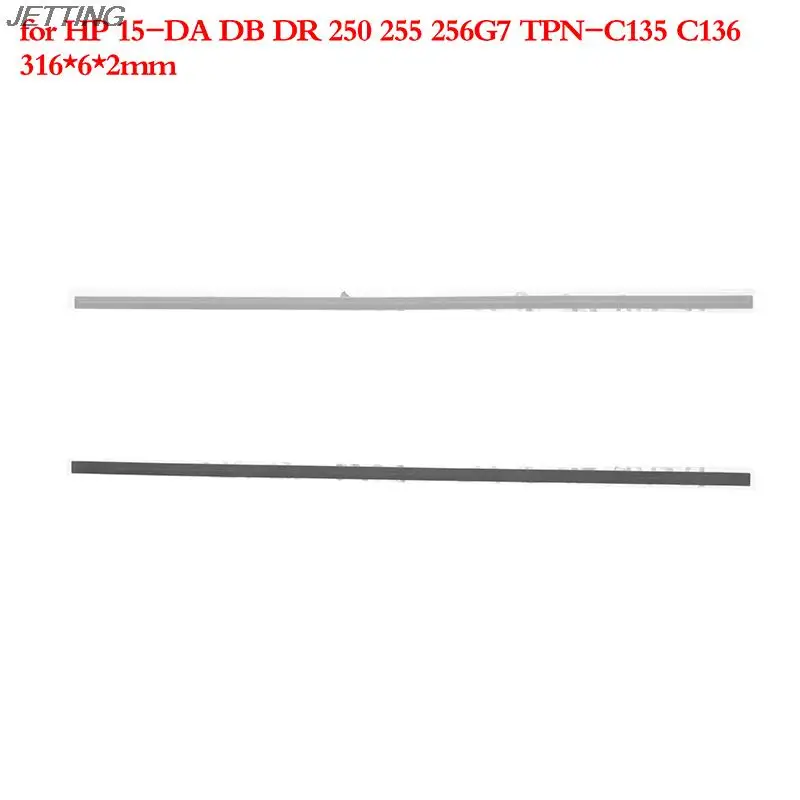

1Pcs Laptop Rubber Strip For HP 15-DA DB DR 250 255 256G7 TPN-C135 C136 Bottom Case Foot Pad Surface Laptop Rubber Foot