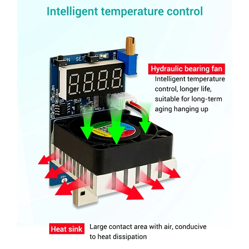 Электронный резистор нагрузки 35 Вт USB-интерфейс тестер разрядной емкости