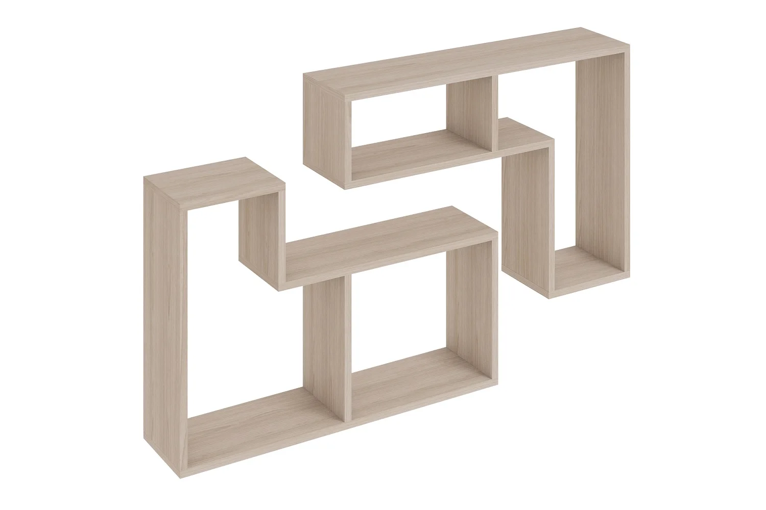 Полка ОмскМебель ПЛ18 Аш Шимо Дарк ЛДСП Он