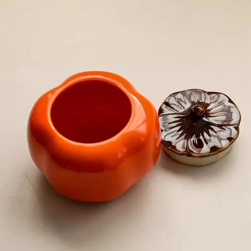 Хурма свеча банка DIY новый год свечи подарки