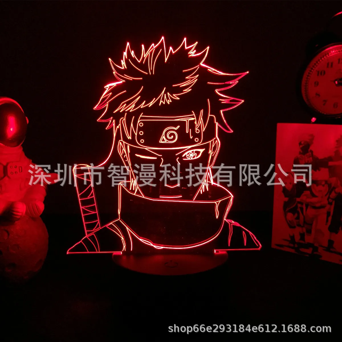 

Cartoon Anime Naruto 3D Night Light Acrylic Hand-made LED Lights New Strange Christmas Creative Birthday Gift Children's Toys