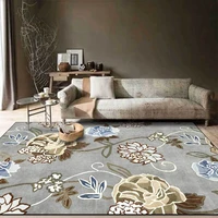 3d carpet digital printing flowers leaves living room rugs bedroom kitchen mats entrance door floor area rug anti slip bath mat