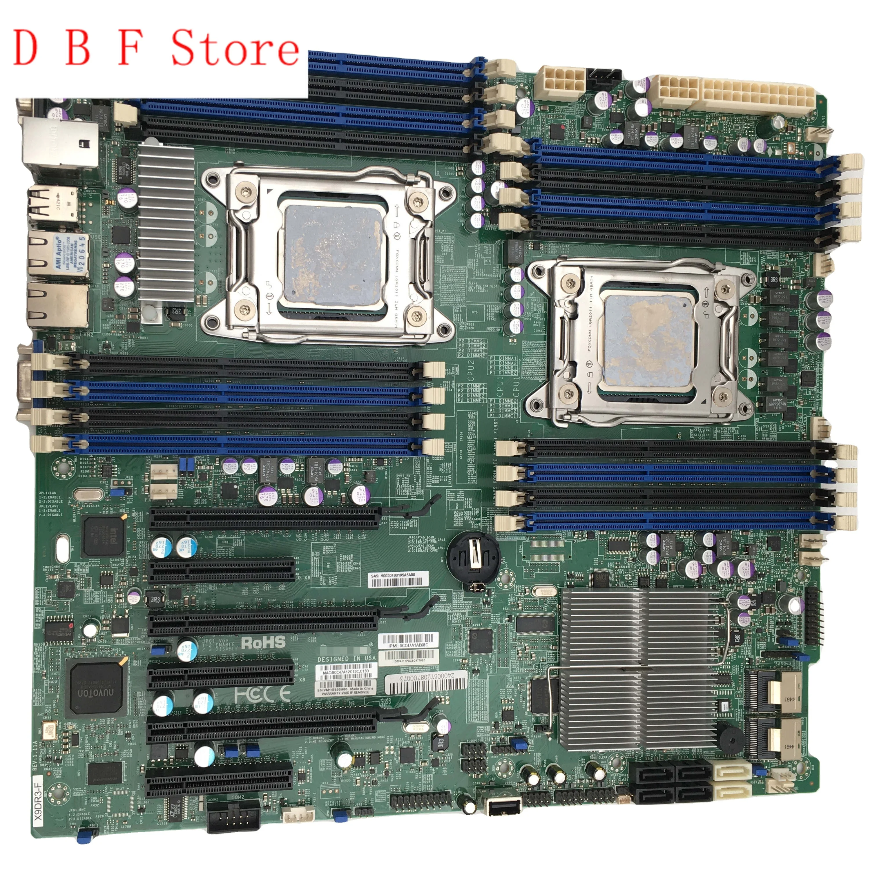 

Server Workstation Motherboard for Supermicro X9DR3-F REV1.11A