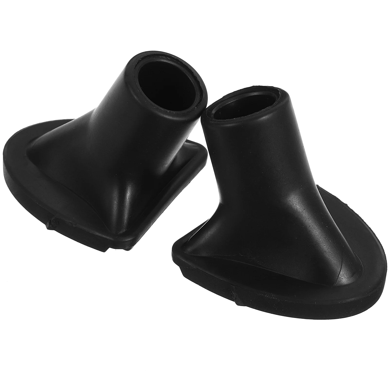 

2 Pcs Bag Rubber Feet Non-slip Stoppers Golf Cart Accessories Furniture Wear-resistant Couch Plastic Bed Acessories