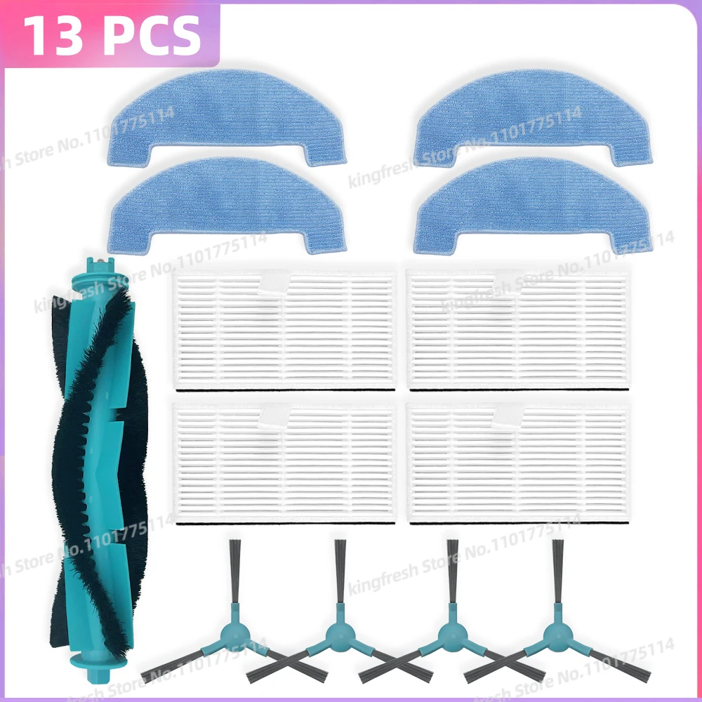 

Подходит для Honor Choice Robot Cleaner M1, Liectroux M70 Pro, LIECTROUX C7 Запчасти для пылесоса Основная щетка Боковая щетка Фильтр HEPA Ткань для пола Аксессуары