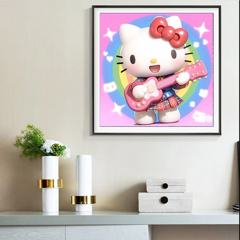 Sanrio Hello Kitty 5D Анимационный Набор Для Алмазной Живописи Ручной Работы В