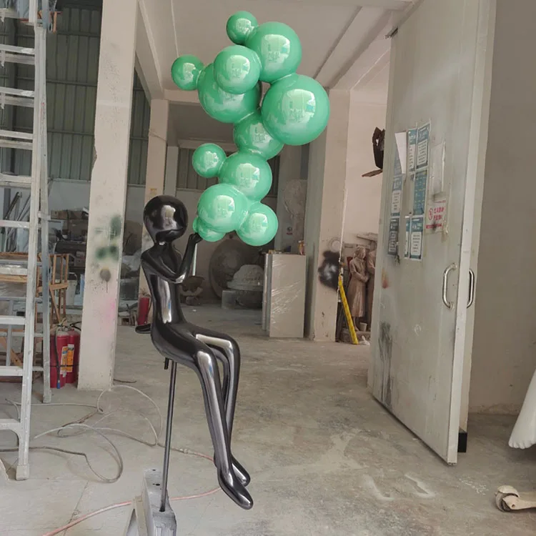 

Factory Price Banksy Balloon Girl Resin Crafts Resin Sculpture Banksy Balloon Girl Banksy Balloon Girl