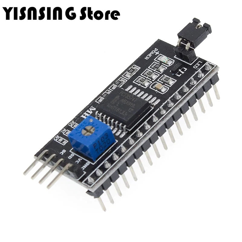 IIC I2C TWI SPI плата последовательного интерфейса порт 1602 2004 ЖК-дисплей адаптера