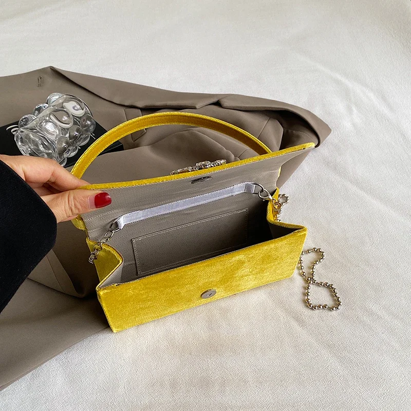 Блестящий кошелек со стразами женская вечерняя сумка 2024 через плечо роскошная