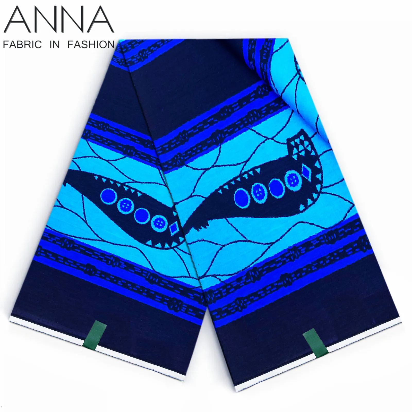 Настоящий воск Анкара с блоковыми принтами ткань в стиле батик африканская