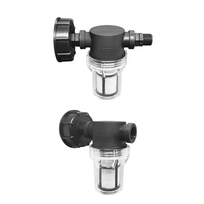 

Garden Hose Tap Connector Water Tank Hose Adapter IBC Ton Barrel Joint Splitter Filter Connector