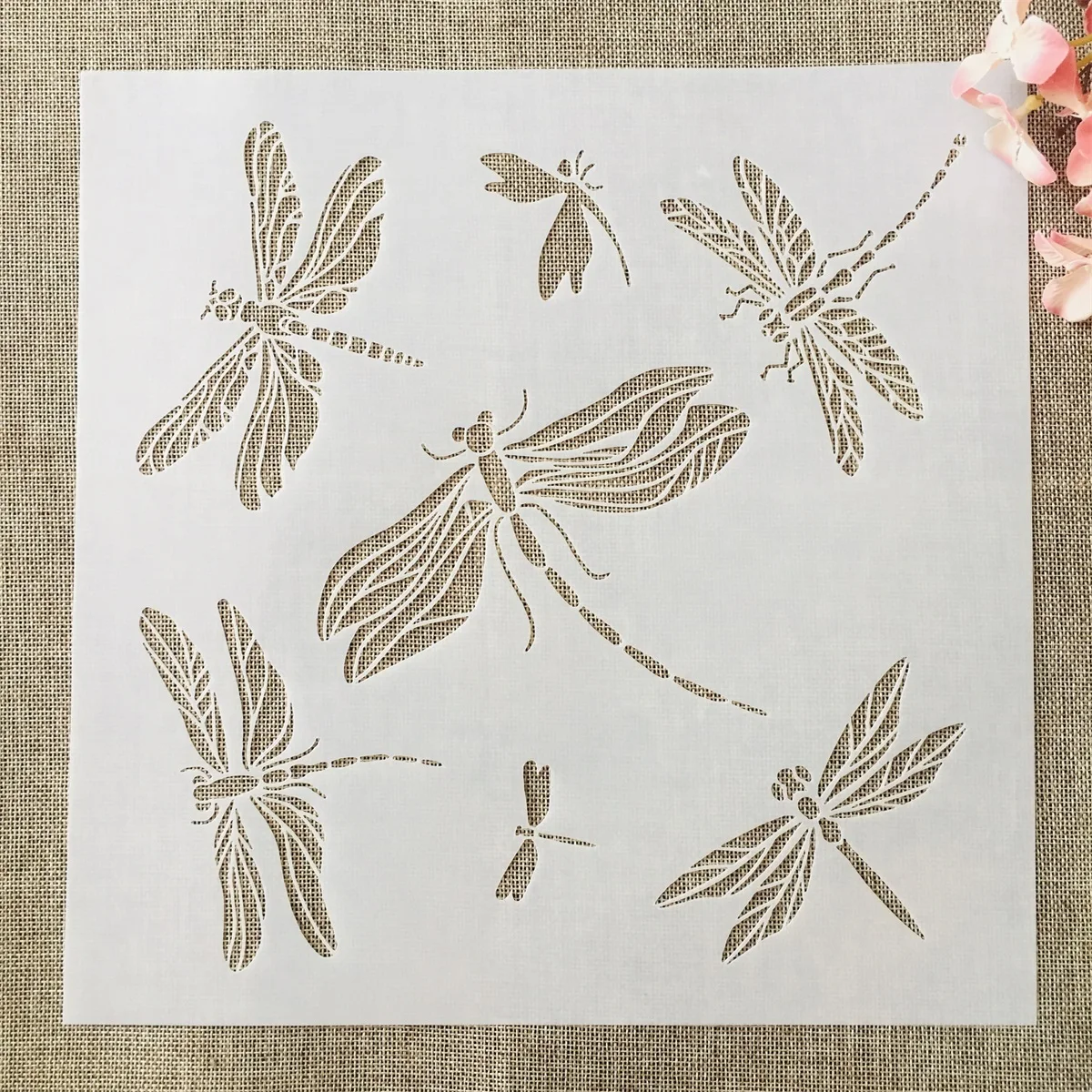 

Трафареты TIAMECH Мандала Бабочки 30*30 см