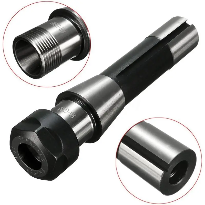 Акция! R8 ER20 7/16 дюймов цанговый патрон Держатель CNC фрезерный станок Arbor держатель