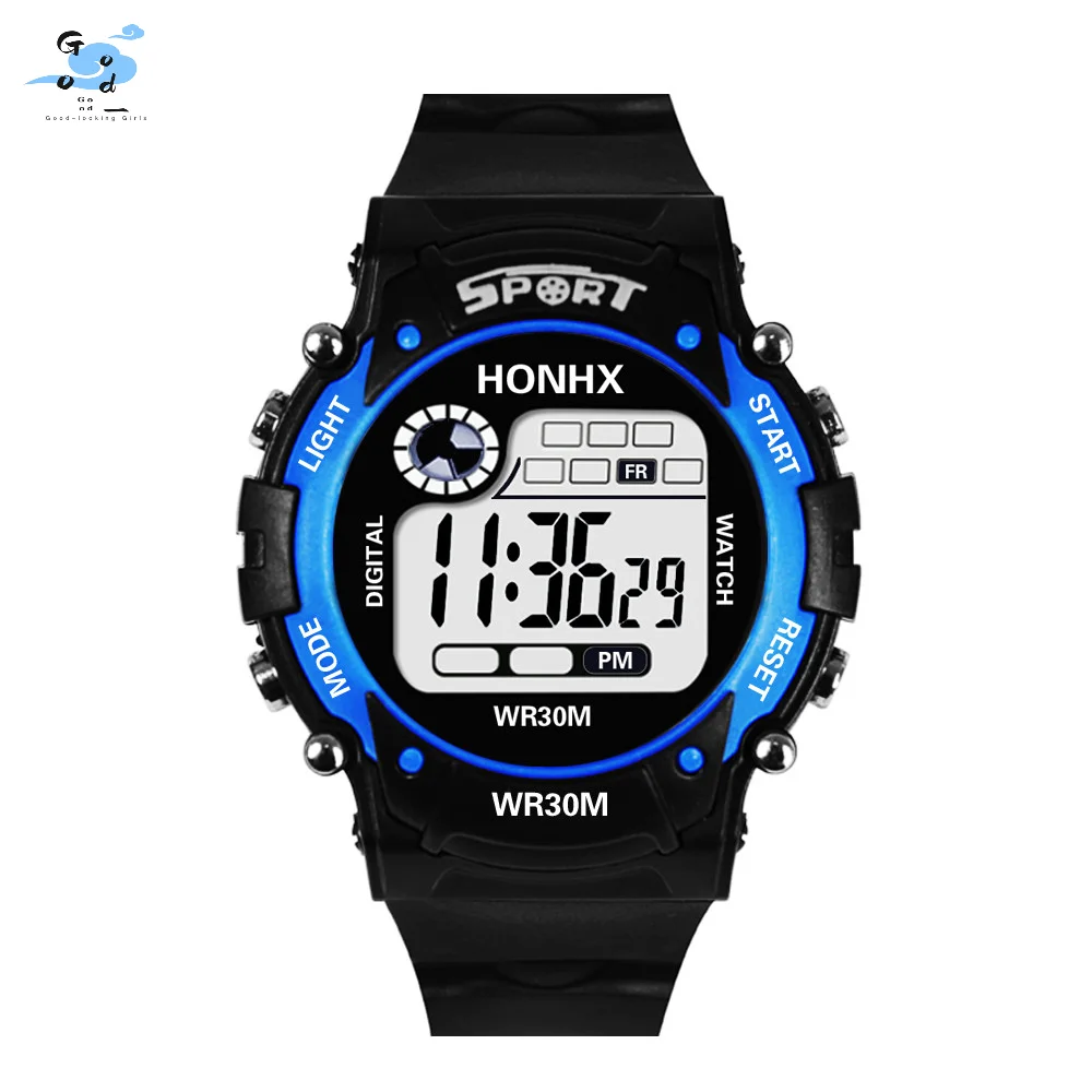

Fashion Mens Digital Led Analog Quartz Alarm Date Sports Wrist Watch Black Belt Pagani Design Watches Omega Watch Men'S For Men