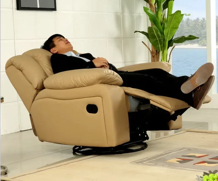 Античное креативное кресло из натуральной коровьей кожи в европейском стиле