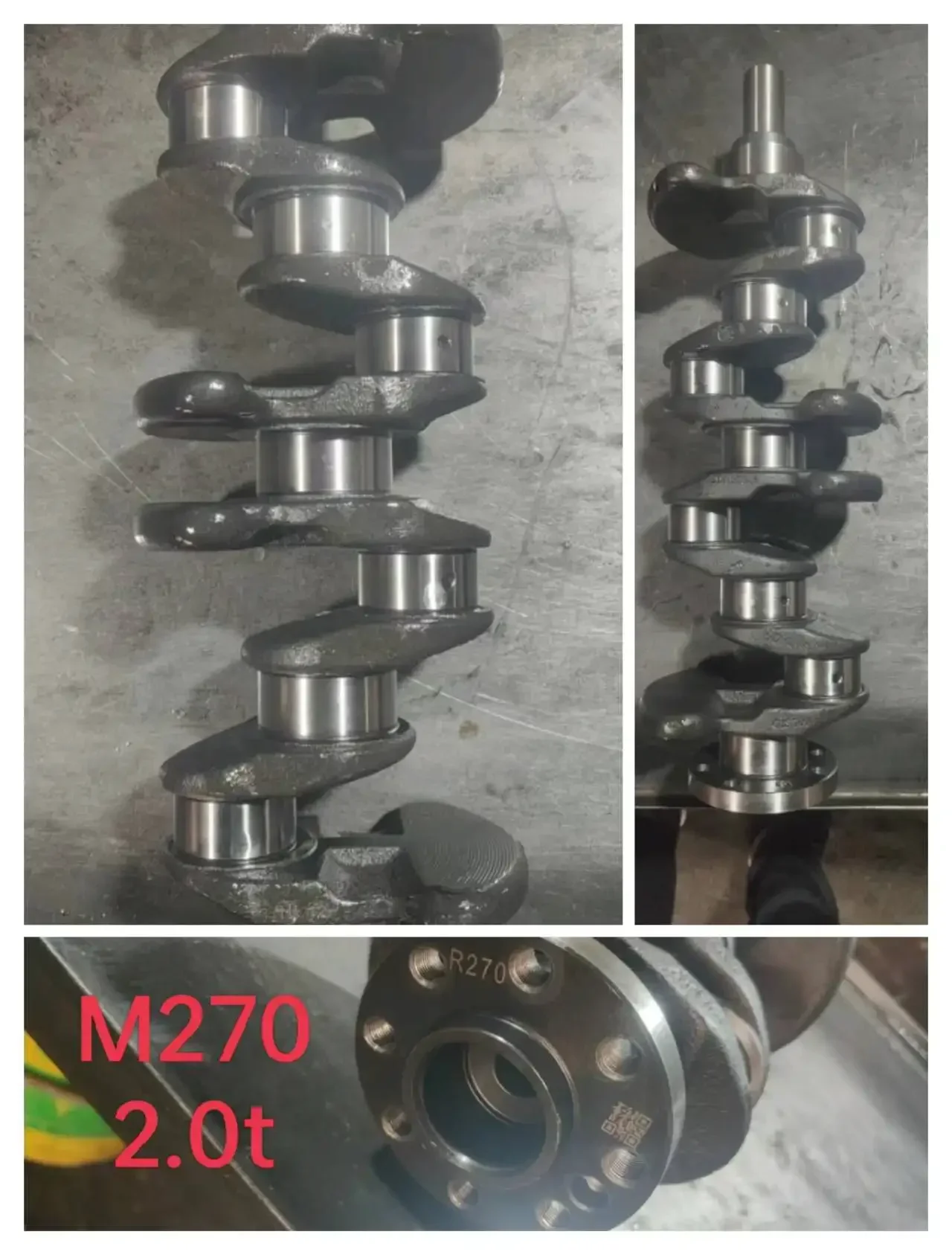 Заводской коленчатый вал KUSIMA для Mercedes Benz M270.920 2.0L A Class W176 высокой мощности R27401