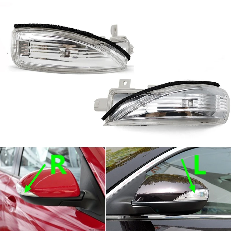 

Cafoucs LED Blinker Lamp Mirror Turn Signal Light For MAZDA 3 BL 2008-2014 6 GH 2007-2015