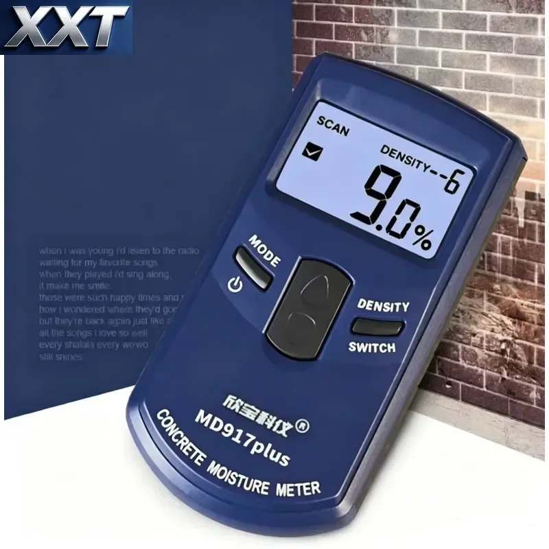 Цифровой гигрометр XXT MD917 Plus для измерения влажности бетона и стен (art.: 3920dcb512dfd) - 3920dcb512dfd