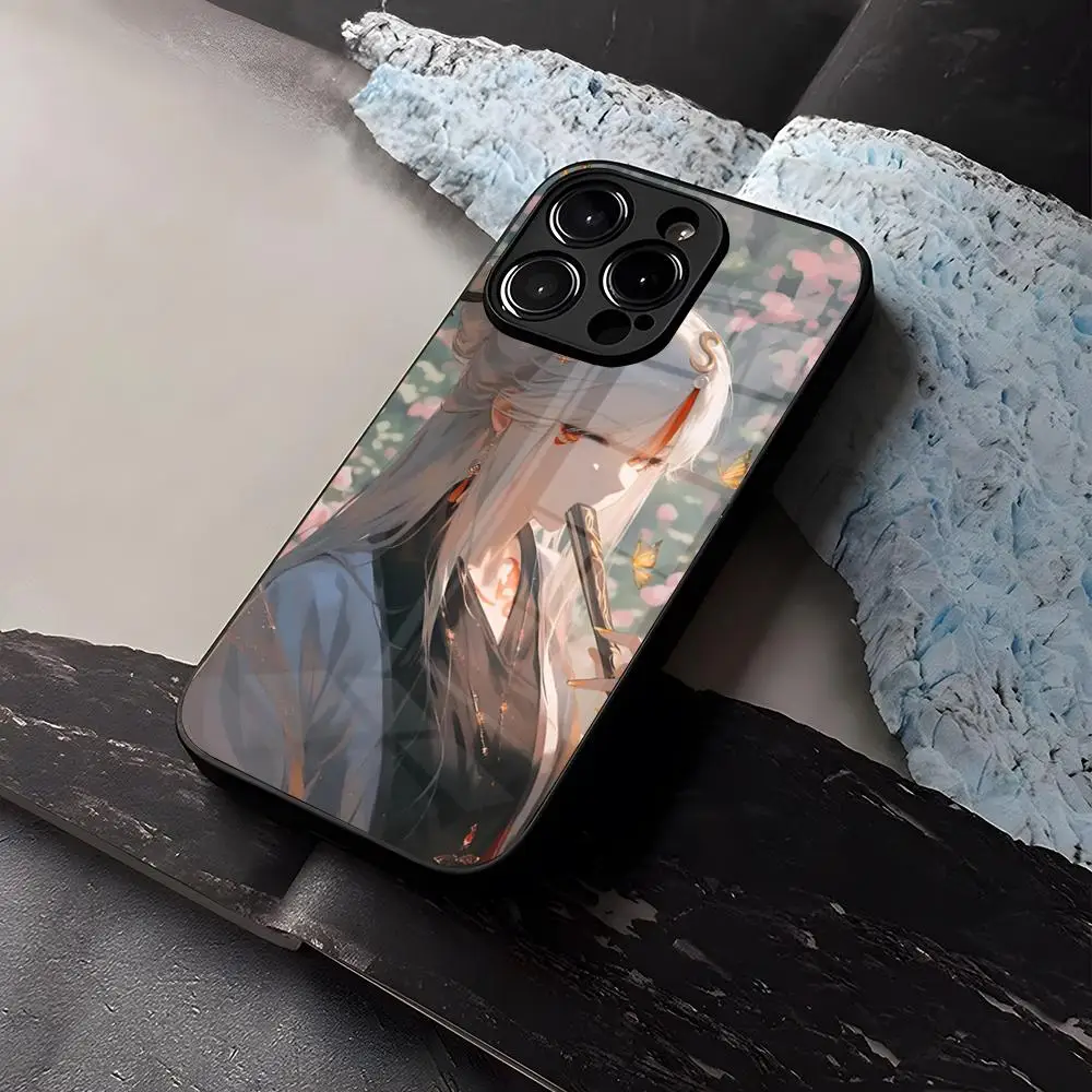 Чехол для телефона Genshin Impact Kiss Fan iPhone 15 13 14 16 12 11 Pro XS Max Plus Mini X XR SE2020 чехол из