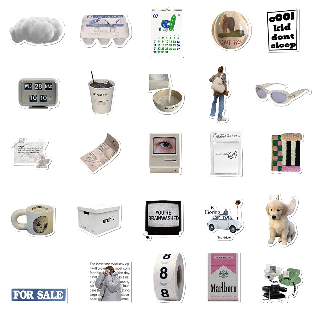 Эстетические наклейки NoEnName_Null