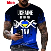 summer new ukraina mens t shirts oversized loose clothes vintage ukraine short sleeve fashion ukrainian printed tshirt