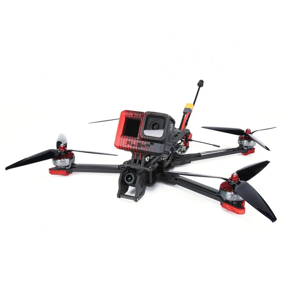 

Дрон дальнего действия IFlight Chimera7 SucceX-D F7 V2.1 TwinG BLHELI32 50A Force 800mW Caddx Ratel XING 2806,5 1800KV 1300KV 6S LR7