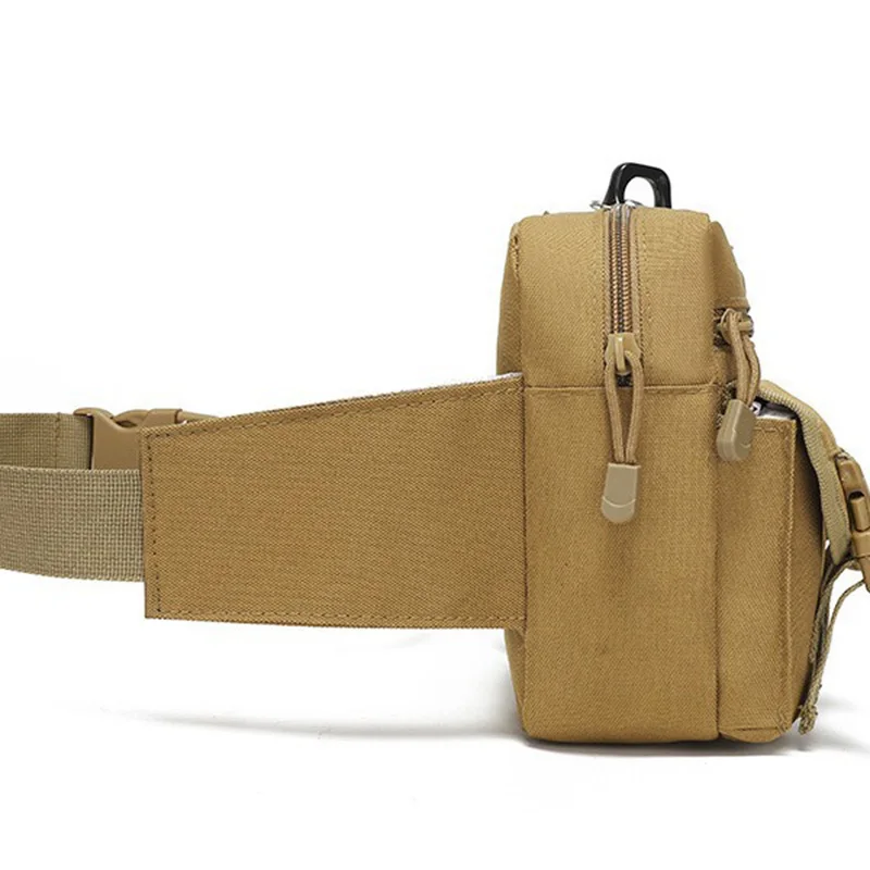 Водонепроницаемая нейлоновая камуфляжная тактическая поясная сумка для мужчин