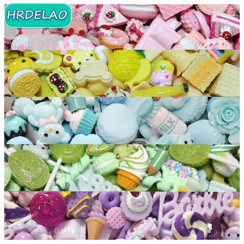 10Pcs DIY Slime Charms Addition Sprinkles for Filler for Flu