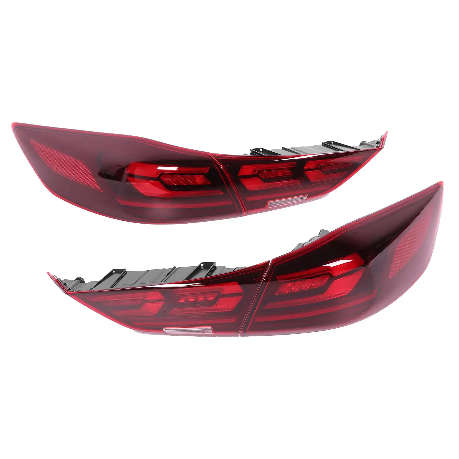 Полностью динамические задние фонари с красной линзой для Hyundai Elantra AD 2016-2018