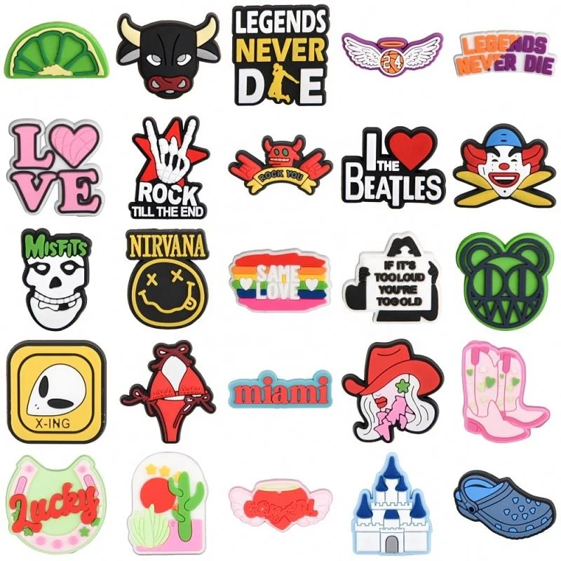 Подвески для обуви Love украшения девочек мультяшная обувь браслет подвески