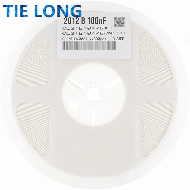 Конденсатор 100nf 4000 x7r 0402 50 В конденсатор smd 0603 0805 1206 с полной катушкой 104 шт. |