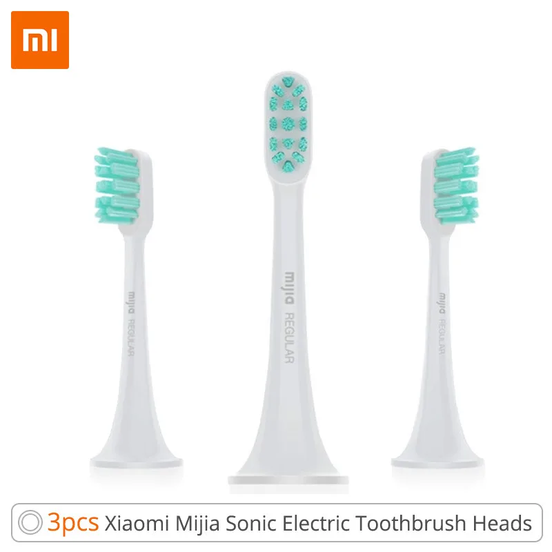 

100% Xiaomi Mijia Electric Toothbrush Head 1 PCS&3PCS for T300&T500 Smart Acoustic Clean Toothbrush heads 3D Brush Head Combines