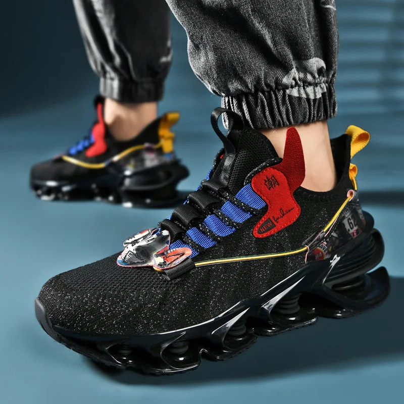 

Кроссовки мужские дышащие, модная брендовая обувь, легкие дизайнерские люксовые, повседневные теннисные туфли, на лето