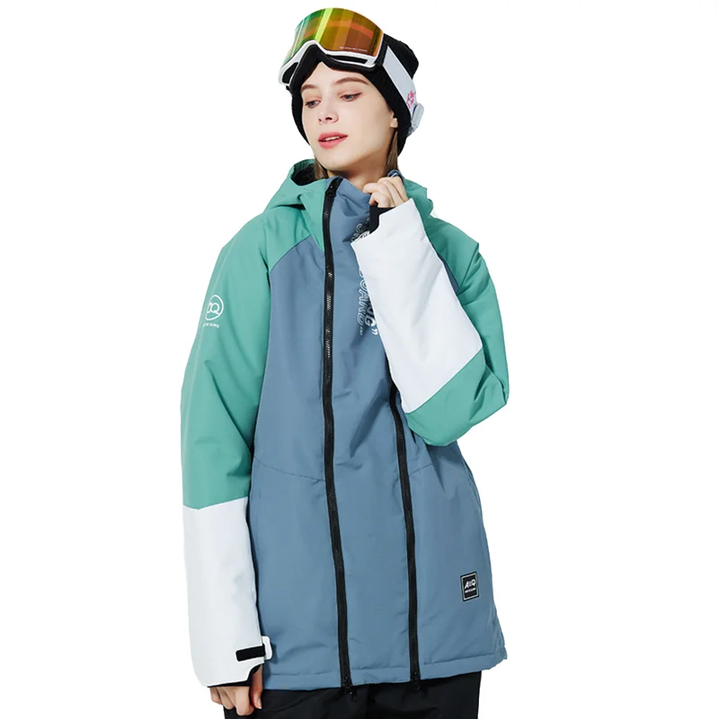 New Luxury Ski Jackets Women Men Winter Outdoor Fashion Thermal Waterproof Snowboarding Jacket 2 Wear Snow Costumes Skiing Coat