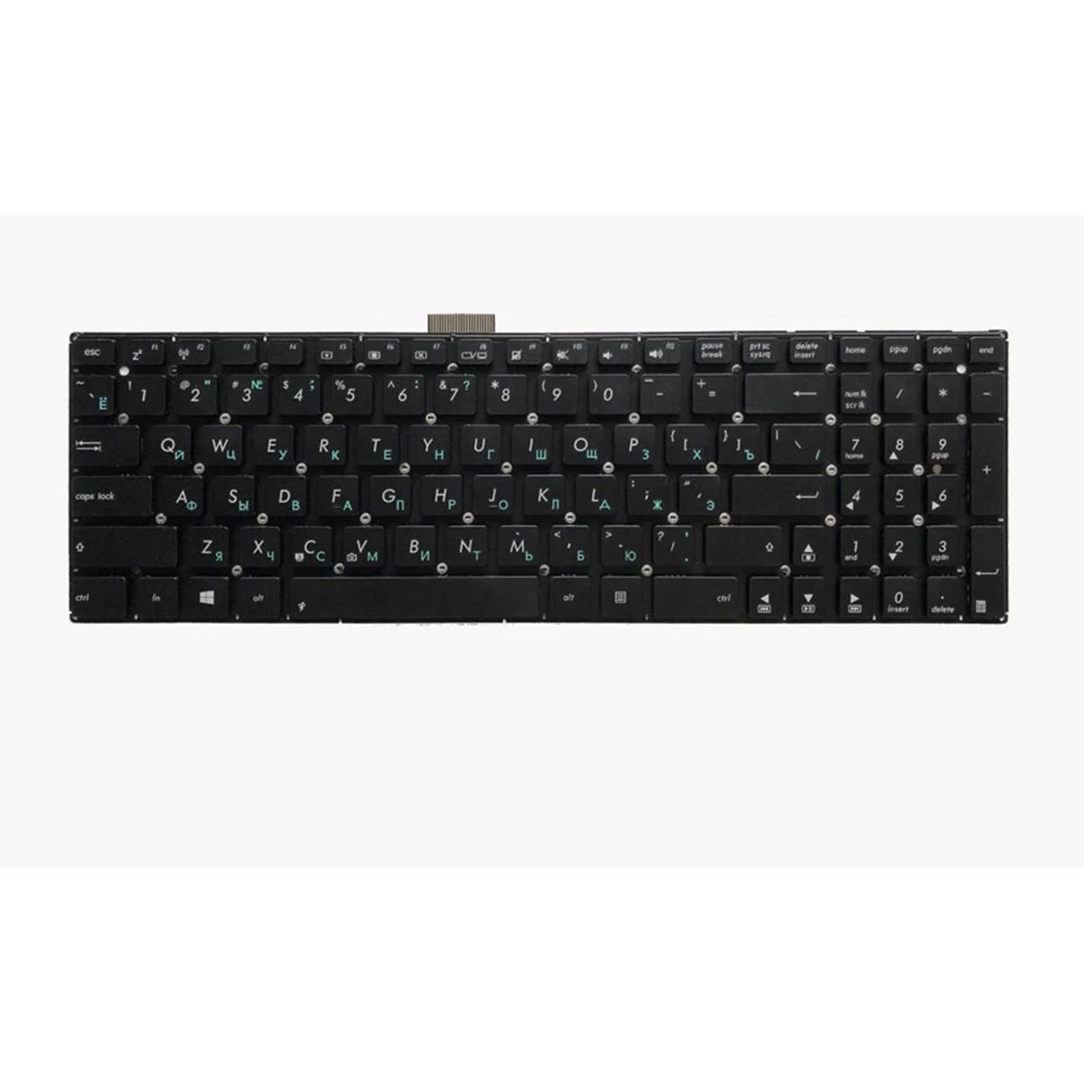 Русская клавиатура для ноутбука Asus X550 X550C X501 X502 K550 A550 Y581 X550V X552C X550VC F501 F501A F501U Y582 S550