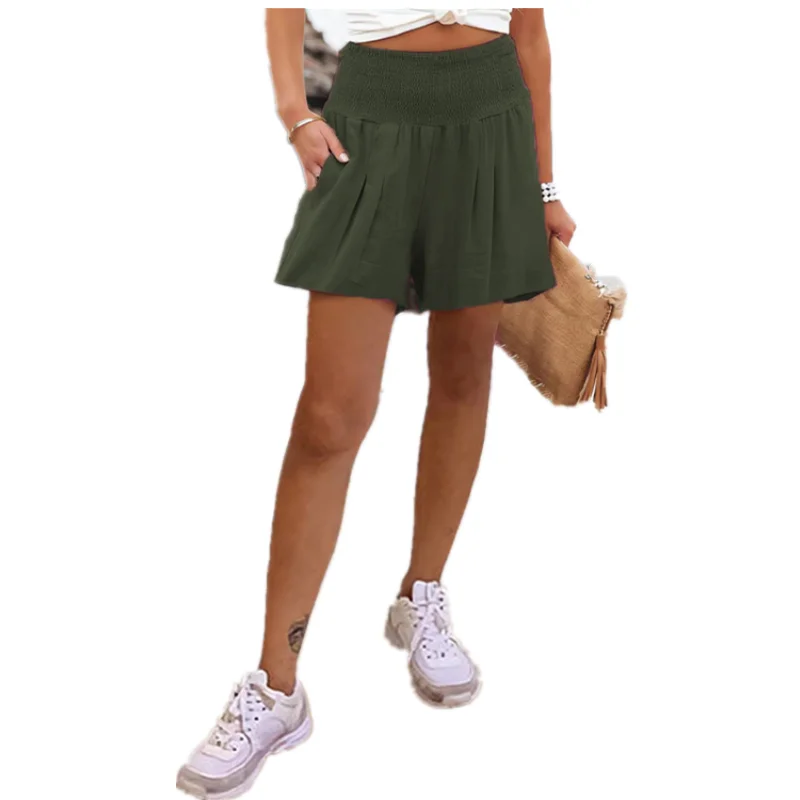 Elegant Ladies Solid Vetement Femme Women Clothing Shorts for Women Y2k Casual Fashion Clothes Casual Streetwear Summer