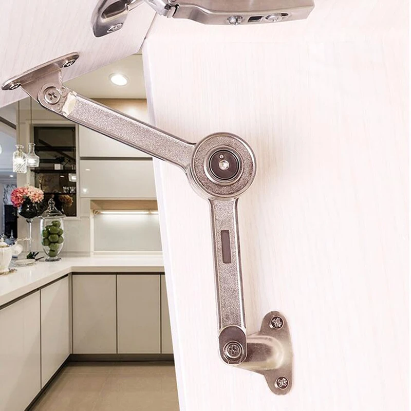 

Cupboard Door Lift Up Strut Lid Flap Stay Support Rod Kitchen Cabinet Cupboard Wardrobe Machinery Alloy Hinge Pneumatic Lever