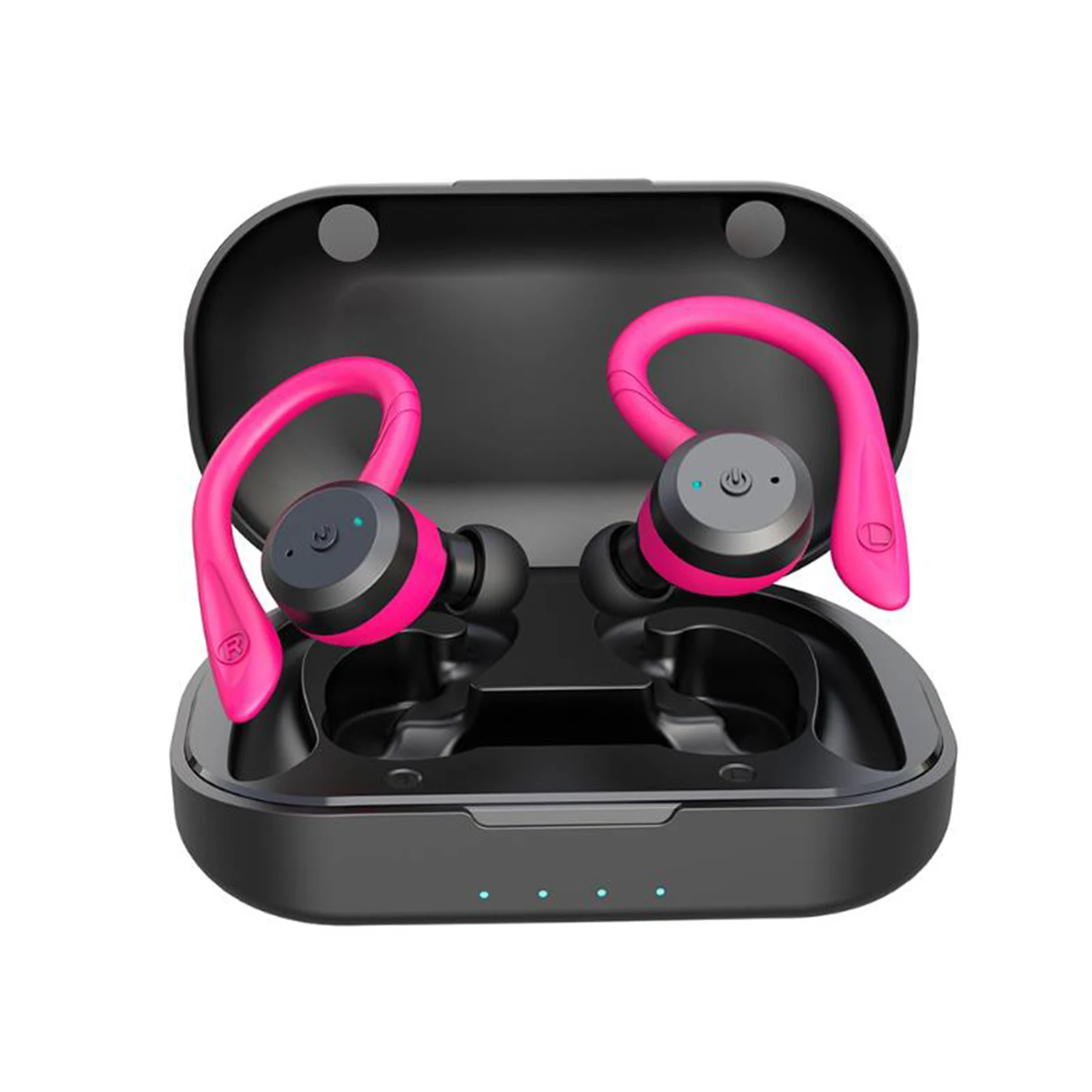 

New Bluetooth Earphones With Microphone Wireless Headphones Noise Cancelling HiFi Stereo Earbuds IPX7 Waterproof Sports Headsets