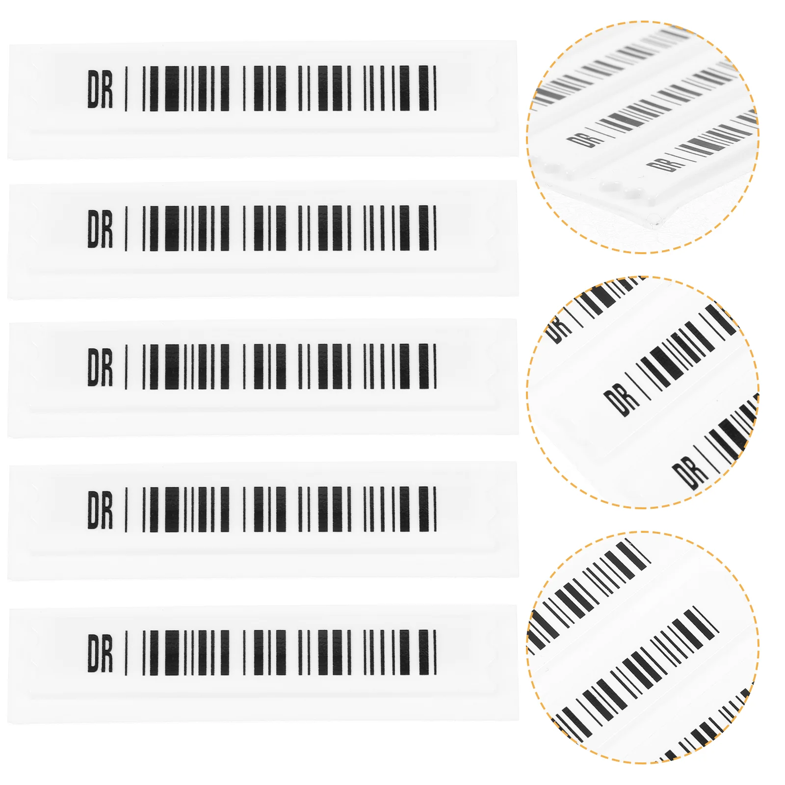 

108Pcs Goods Anti-theft Label Supermarket Store Acoustomagnetic Tag