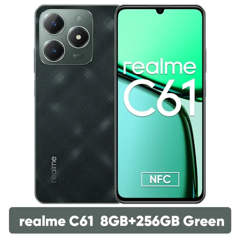 Смартфон Realme C61, 8/128ГБ, 8/256ГБ