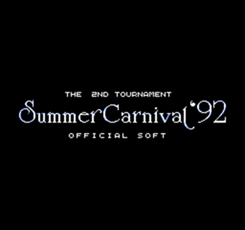 Картридж для 8-битной игровой консоли Summer Carnival ➒-Recca 60 контактов английская
