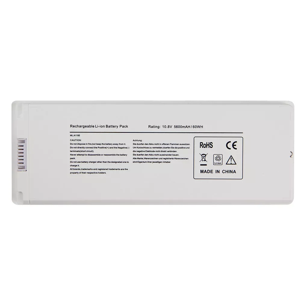 

NEW2023 Original Replacement Battery For MacBook 13" MB403 MB402 MB881LL/A MA566FE/A A1181 A1185 Genuine Battery 5600mAh