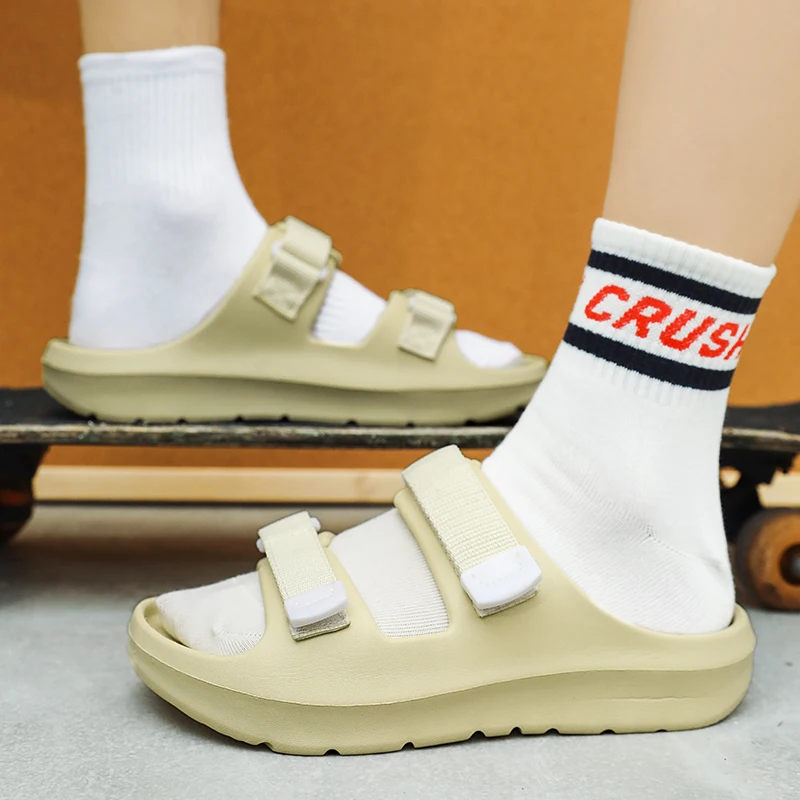 Original Women Men Slippers Soft Sandals Women Beach EVA Slides Designer Man Flip-flop 2022 Summer Men's Sandal Casual Shoes