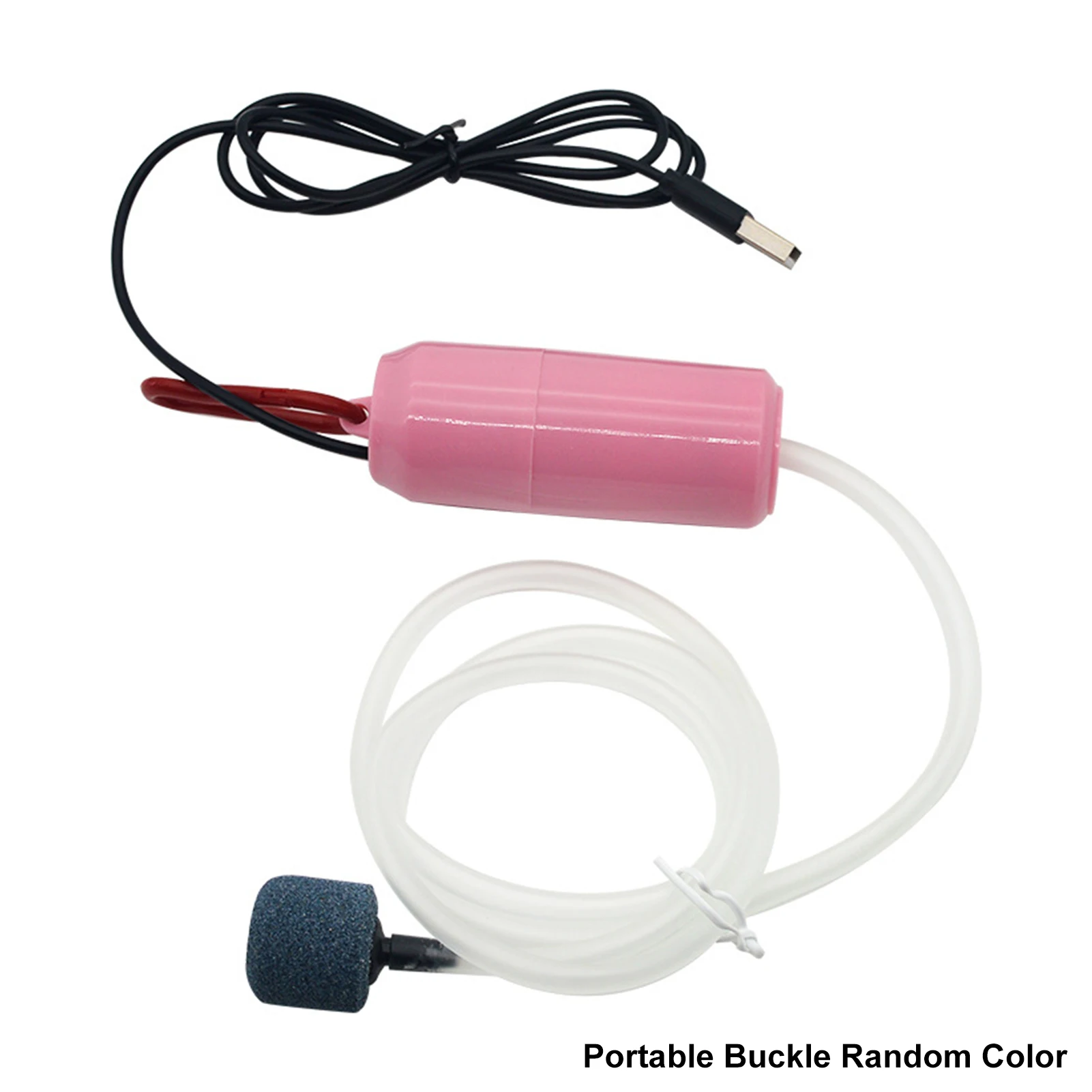 

USB Charging Aquarium Air Pump ABS Home Plug And Play Portable Silent Universal Pet Supplies Oxygen Increase Underwater