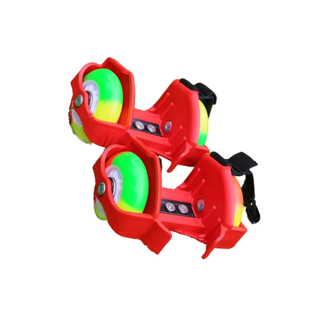 

Child Heel Wheel Skates Professional Safe Adjustable Glowing Roller Skate Inline Sport Accessory Kids Toy Birthday Gift