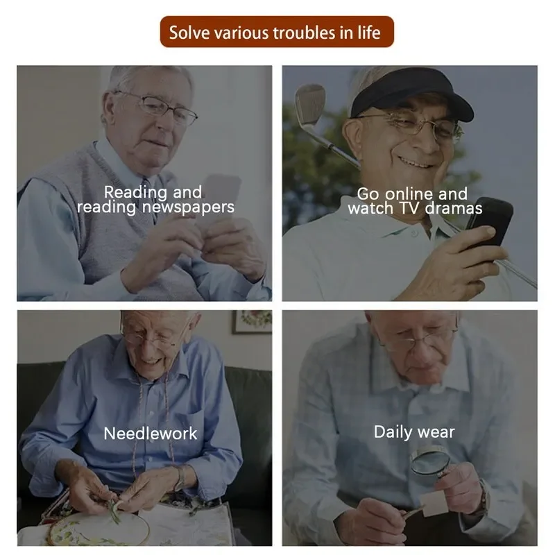 Мужские очки для чтения с защитой от синего света